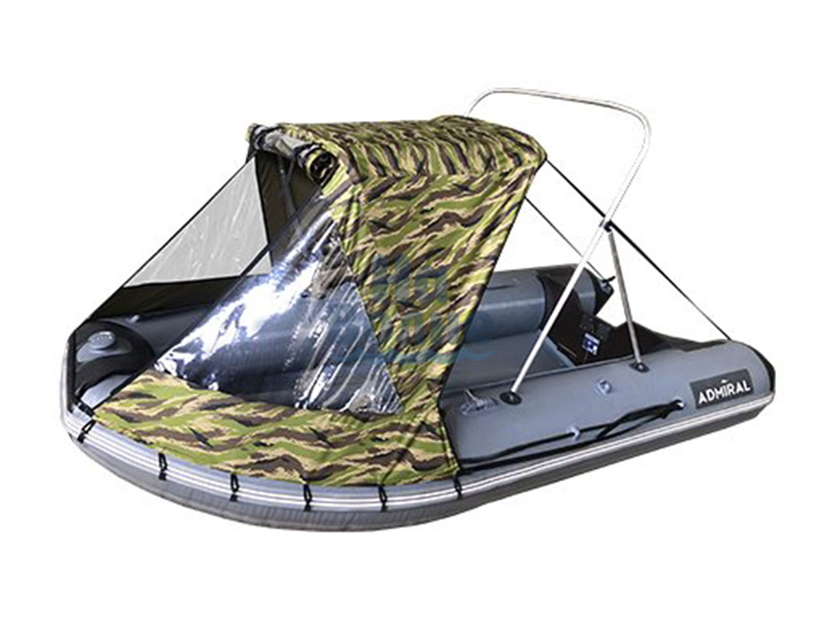 Тент полурубка для лодок ПВХ Тент полурубка для лодок ПВХ